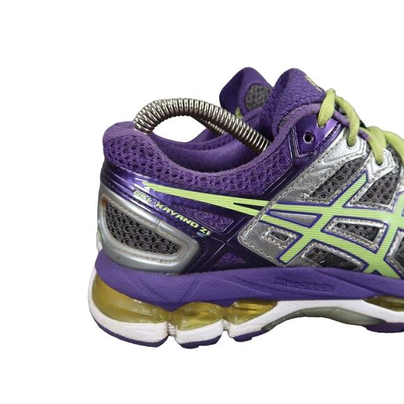 Asics Shoes Womens 6.5 Athletic Trainer Gel Kayano 21 Running Sport Active Mesh - Picture 3 of 15